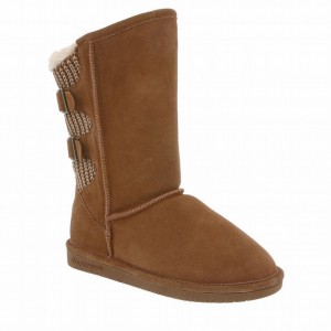 Bearpaw Boshie Donna Stivali Alti Marroni | HUO3712JQ