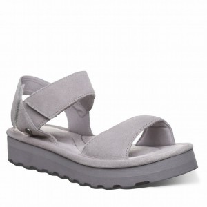 Bearpaw Crest Donna Sandali Grigie | HIJ3944SR