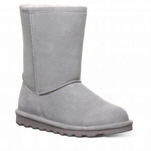 Bearpaw Elle Short Wide Donna Stivali Grigie | QLR9929GD