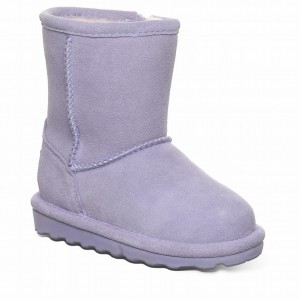 Bearpaw Elle Toddler Zipper Bambino Stivali Viola | HLR3938IG