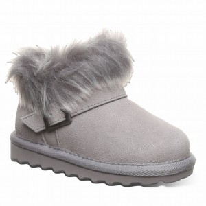 Bearpaw Jasmine Toddler Bambino Stivali Grigie | GWS2126BW