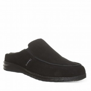 Bearpaw Joel Uomo Pantofole Nere | JXC9720ZO