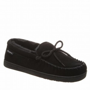 Bearpaw Moc II Wide Uomo loafers Nere | TMU5298JO