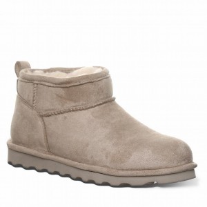 Bearpaw Shorty Vegan Donna Stivali Grigie | EUM7985II