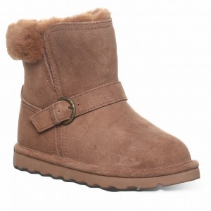 Bearpaw Tallula Youth Bambino Stivali Marroni | QUX8183AX