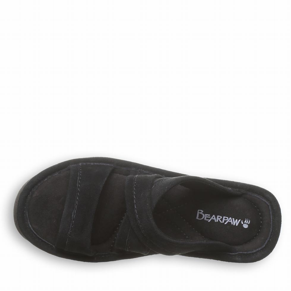 Bearpaw Altitude Donna Sandali Nere | EBV148BY