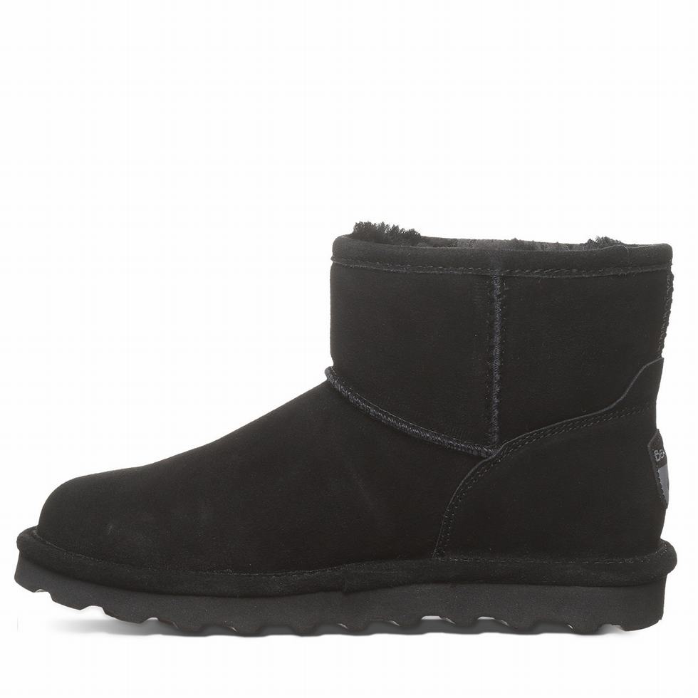 Bearpaw Alyssa Wide Donna Stivali Nere | PMC6597XY