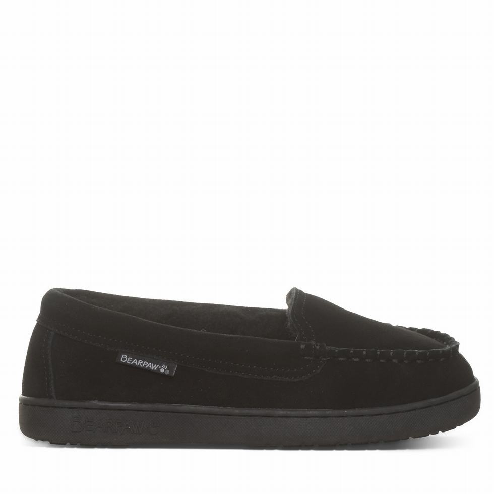 Bearpaw Angel Donna Pantofole Nere | RDD6147EJ