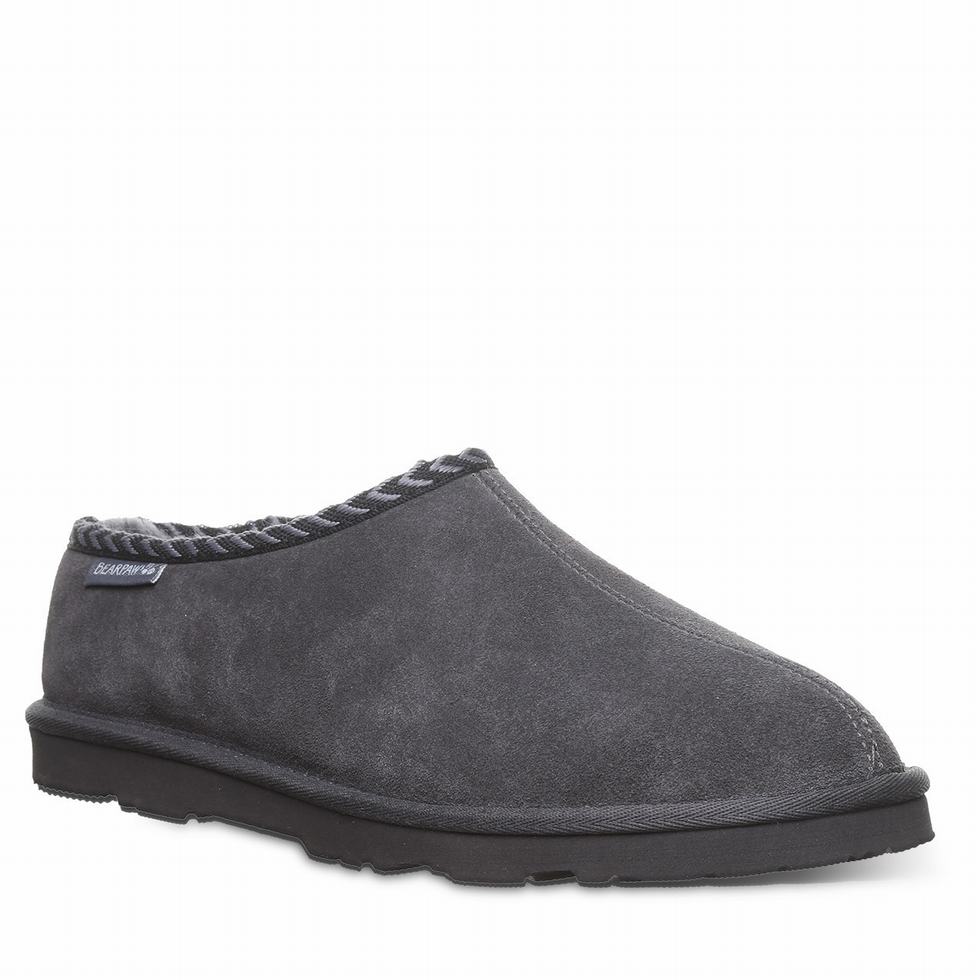 Bearpaw Beau Uomo Pantofole Gray | GBG10068GS