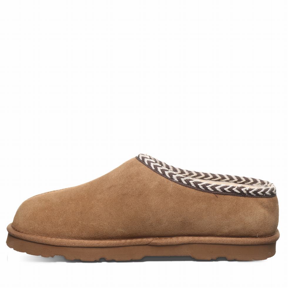 Bearpaw Beau Uomo Pantofole Marroni | UIJ9467OX