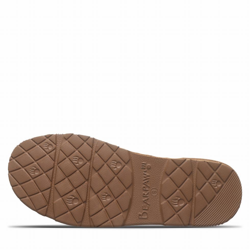 Bearpaw Beau Uomo Pantofole Marroni | UIJ9467OX