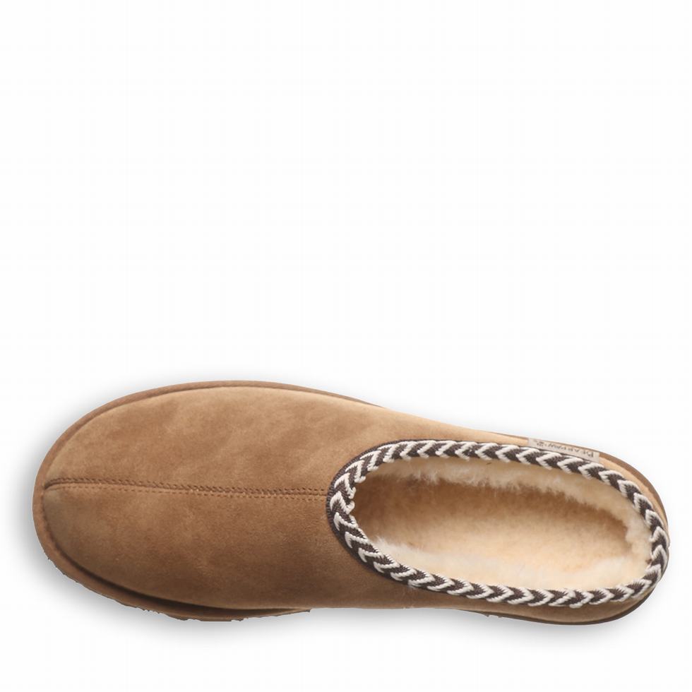 Bearpaw Beau Uomo Pantofole Marroni | UIJ9467OX