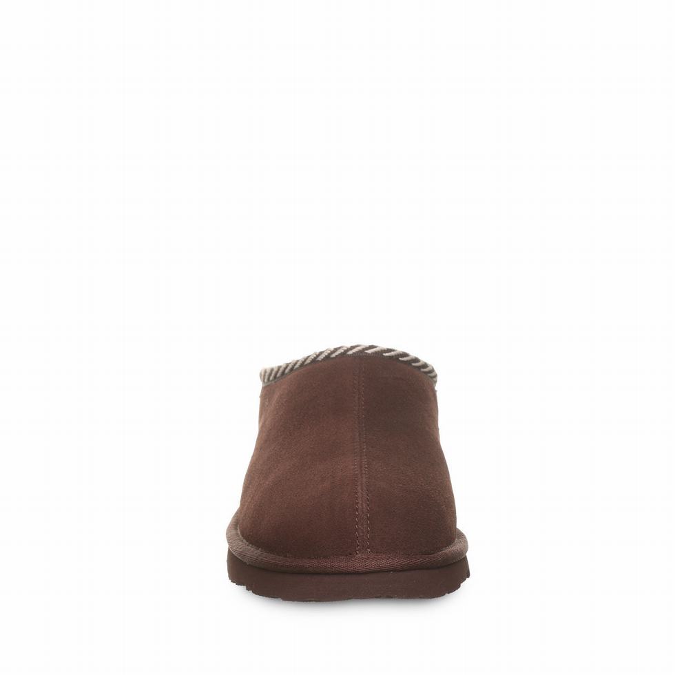 Bearpaw Beau Uomo Pantofole Marroni | WMB2880LS