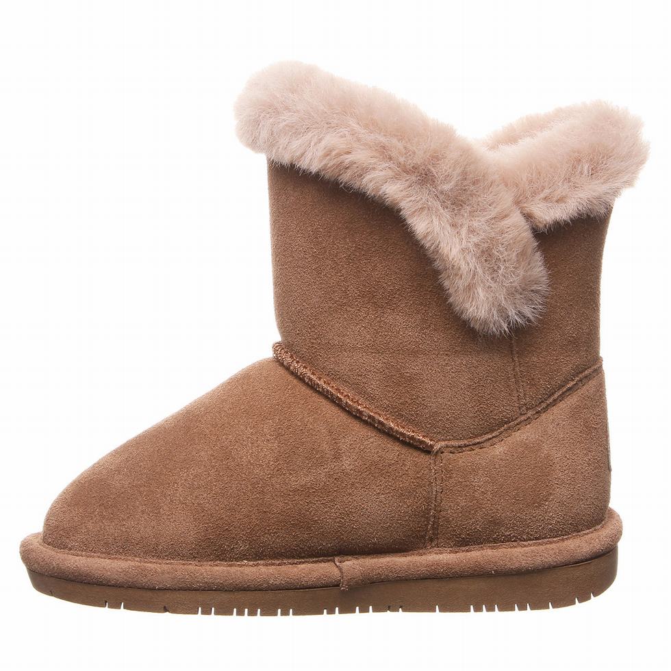 Bearpaw Betsey Youth Bambino Stivali Marroni | MXB105DR