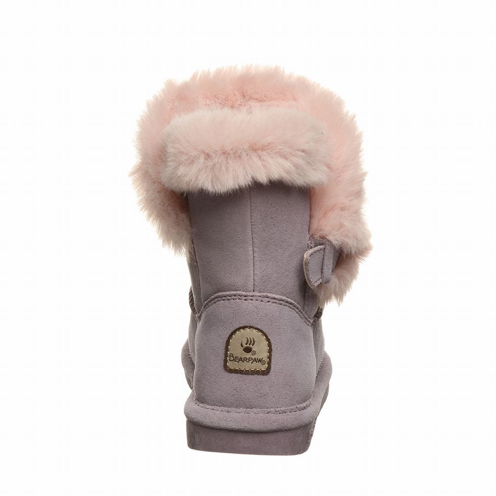 Bearpaw Betsey Youth Bambino Stivali Rosa | LRH6962MQ