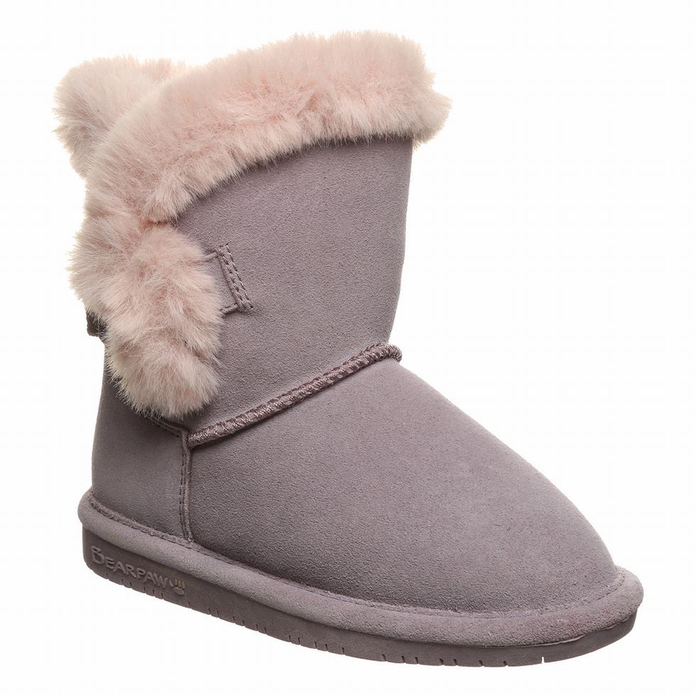 Bearpaw Betsey Youth Bambino Stivali Rosa | LRH6962MQ