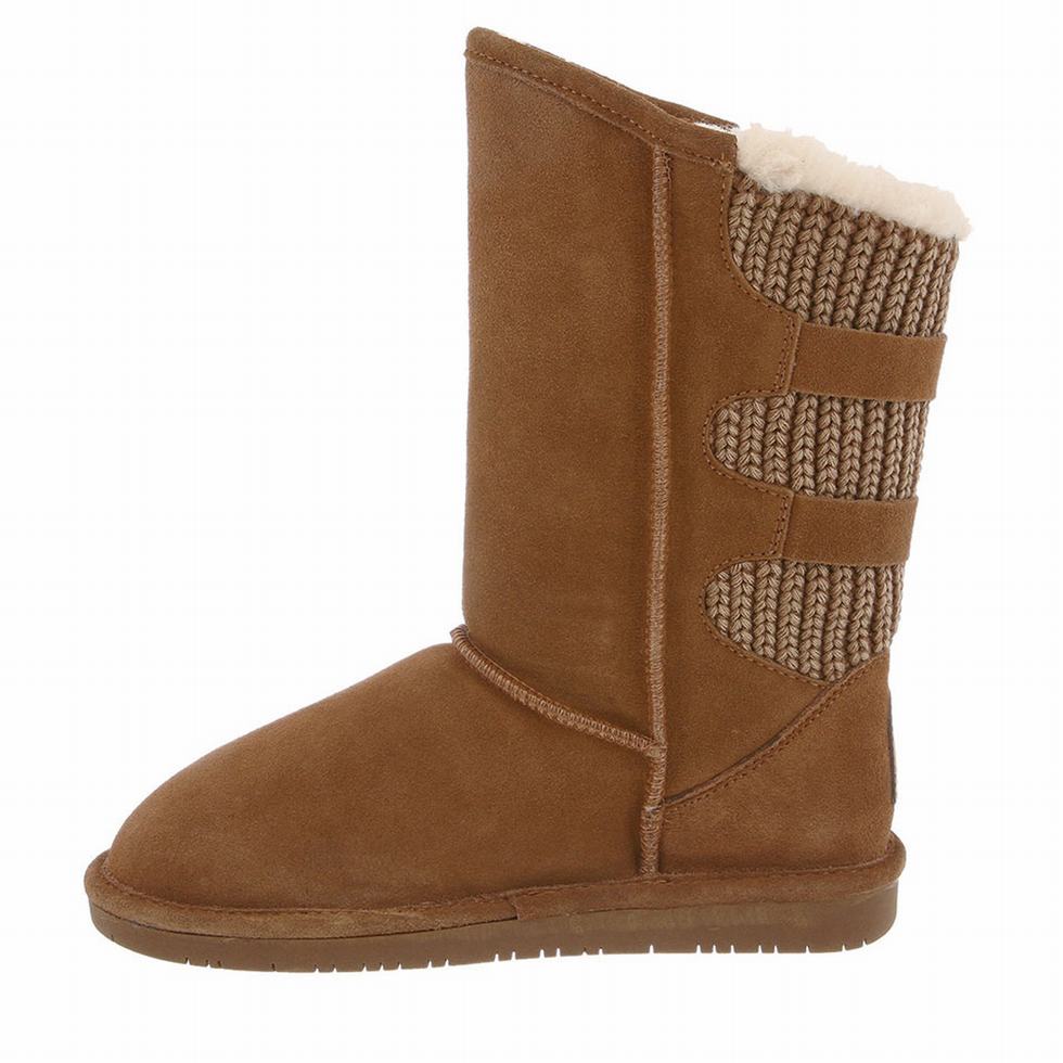 Bearpaw Boshie Donna Stivali Alti Marroni | HUO3712JQ