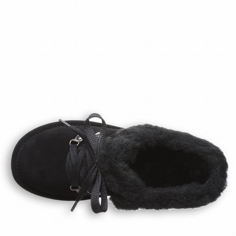 Bearpaw Cedar Donna Pantofole Nere | IQA9919JI