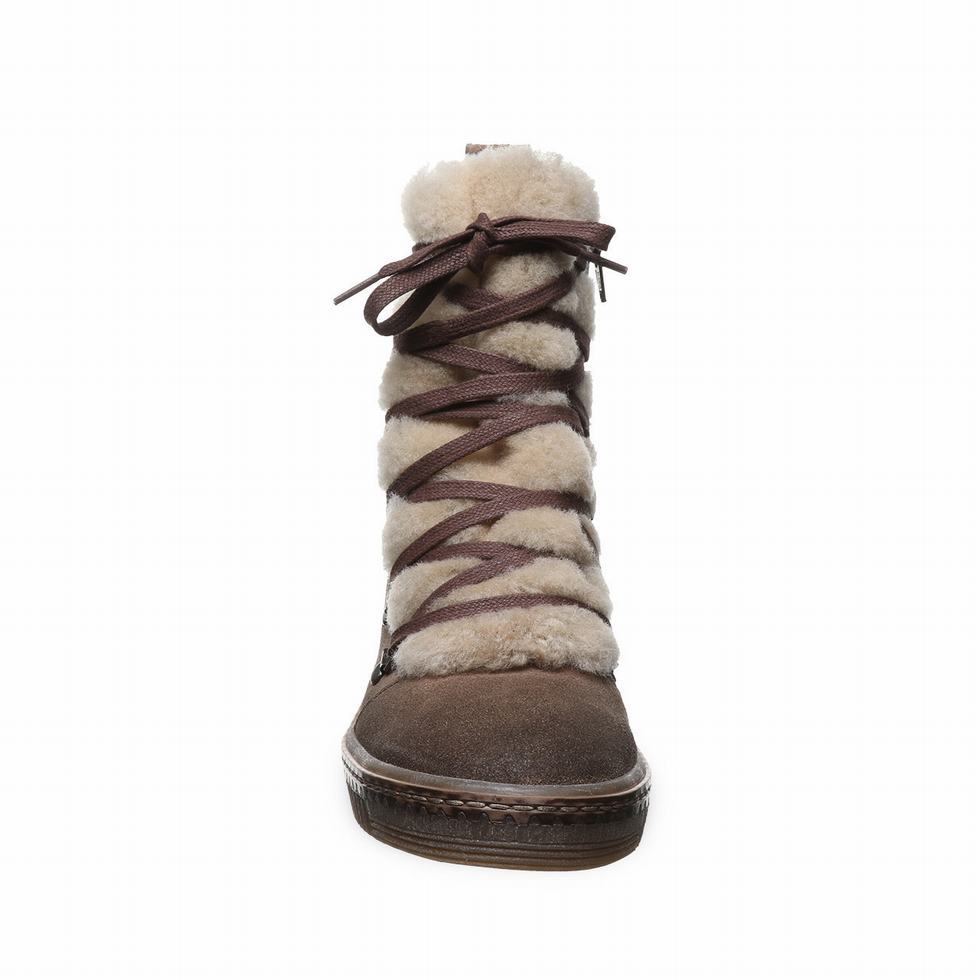 Bearpaw Celeste Donna Stivali Beige | AQE9896XY