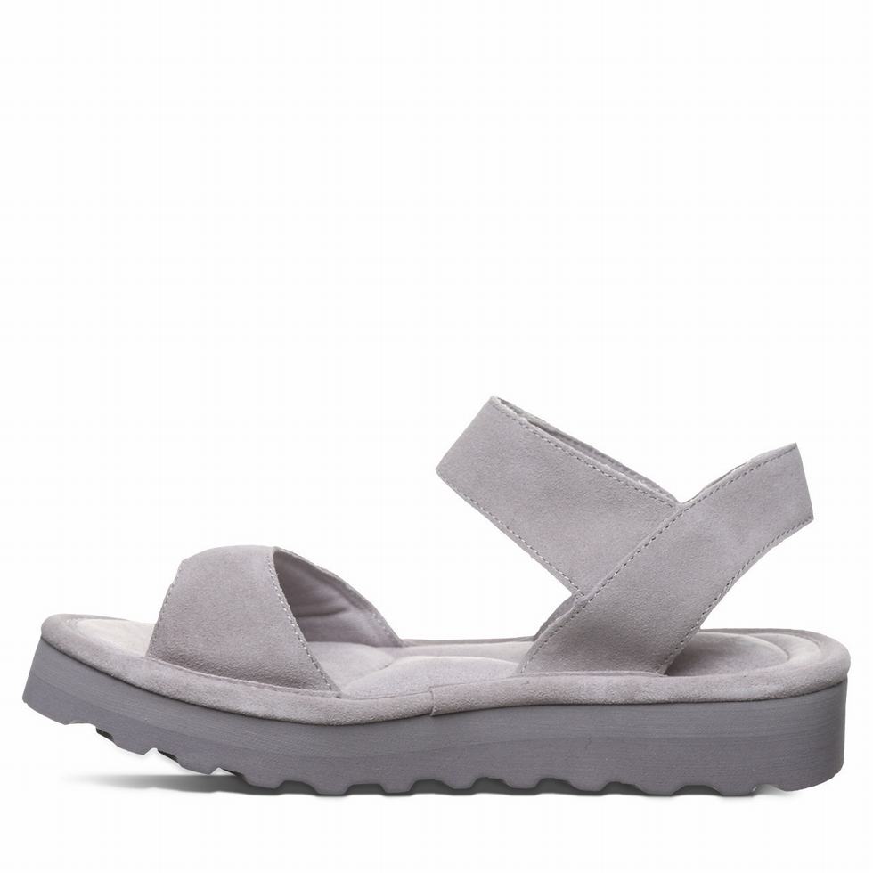 Bearpaw Crest Donna Sandali Grigie | HIJ3944SR