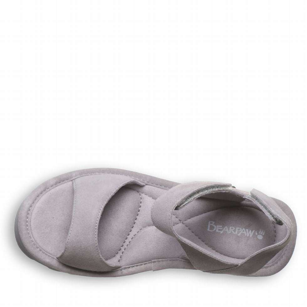 Bearpaw Crest Donna Sandali Grigie | HIJ3944SR