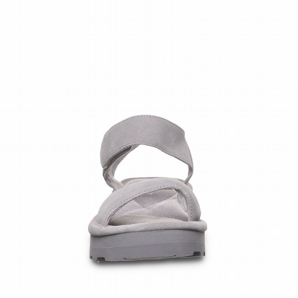 Bearpaw Crest Donna Sandali Grigie | HIJ3944SR