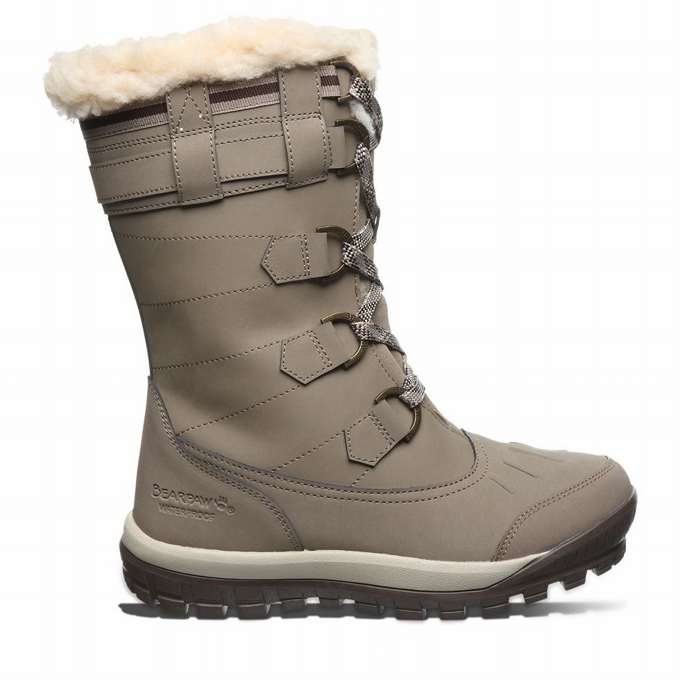 Bearpaw Desdemona Donna Scarponi Trekking Beige | FPQ3188DV