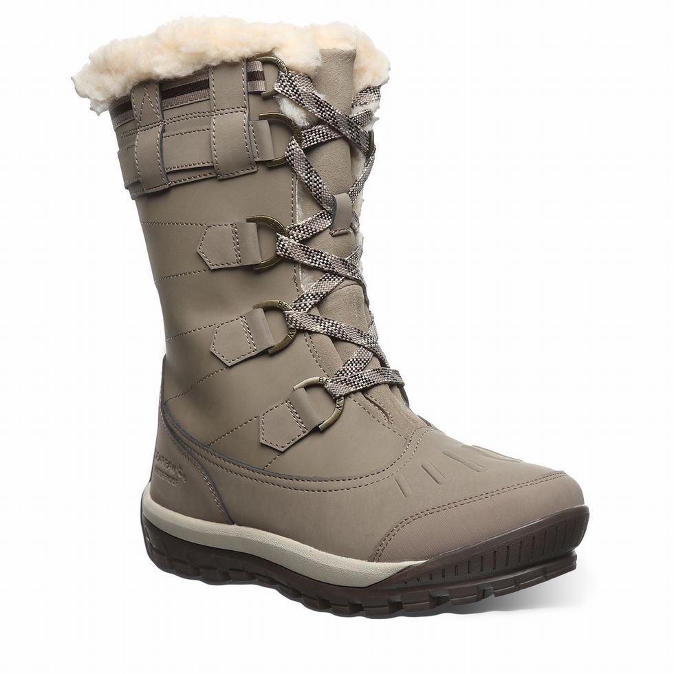 Bearpaw Desdemona Donna Scarponi Trekking Beige | FPQ3188DV