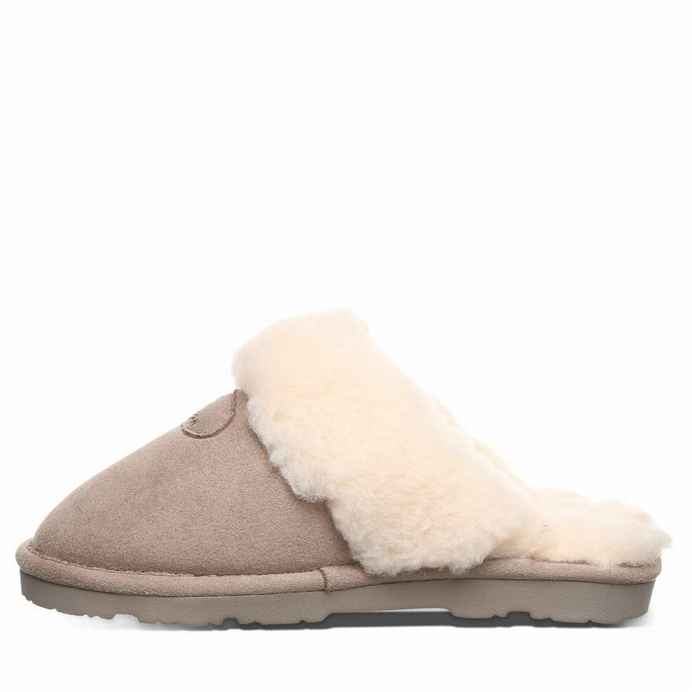 Bearpaw Effie Vegan Donna Pantofole Marroni | SUM683OX