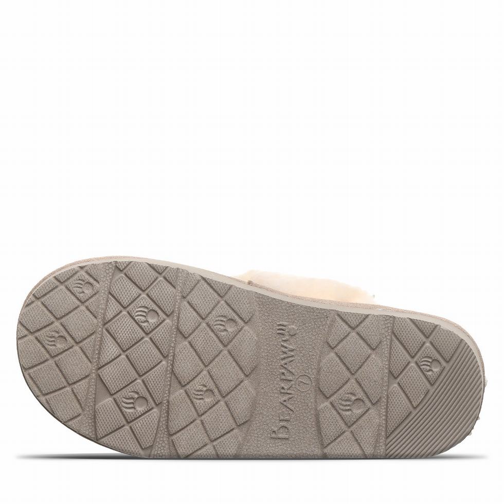 Bearpaw Effie Vegan Donna Pantofole Marroni | SUM683OX