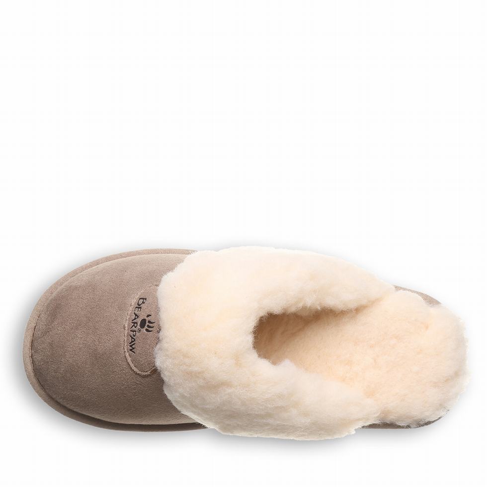 Bearpaw Effie Vegan Donna Pantofole Marroni | SUM683OX