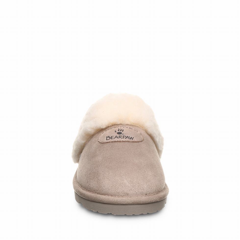 Bearpaw Effie Vegan Donna Pantofole Marroni | SUM683OX