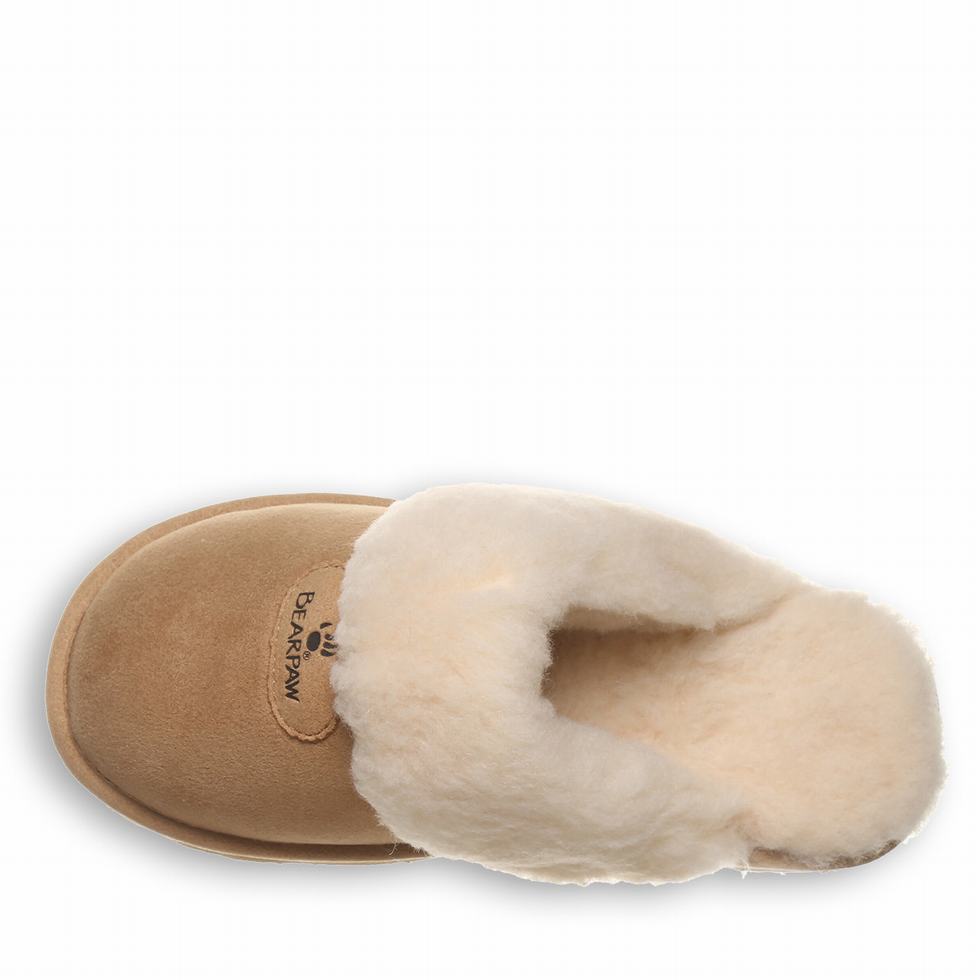 Bearpaw Effie Vegan Donna Pantofole Marroni | TBP3073VT