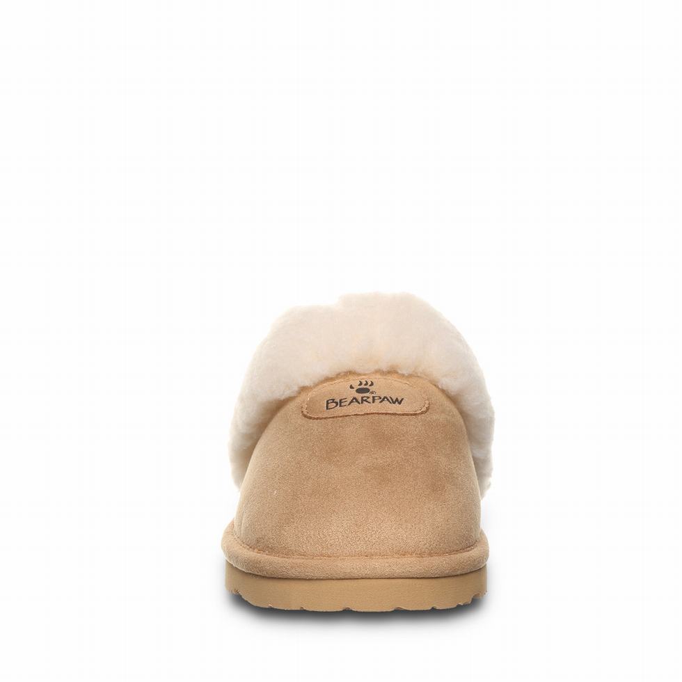 Bearpaw Effie Vegan Donna Pantofole Marroni | TBP3073VT