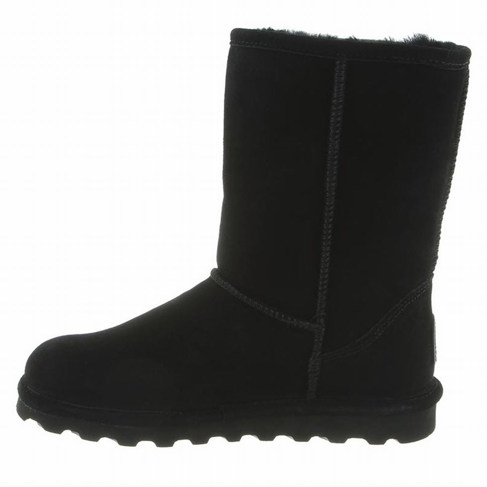 Bearpaw Elle Short Donna Stivali Nere | YWL1023US