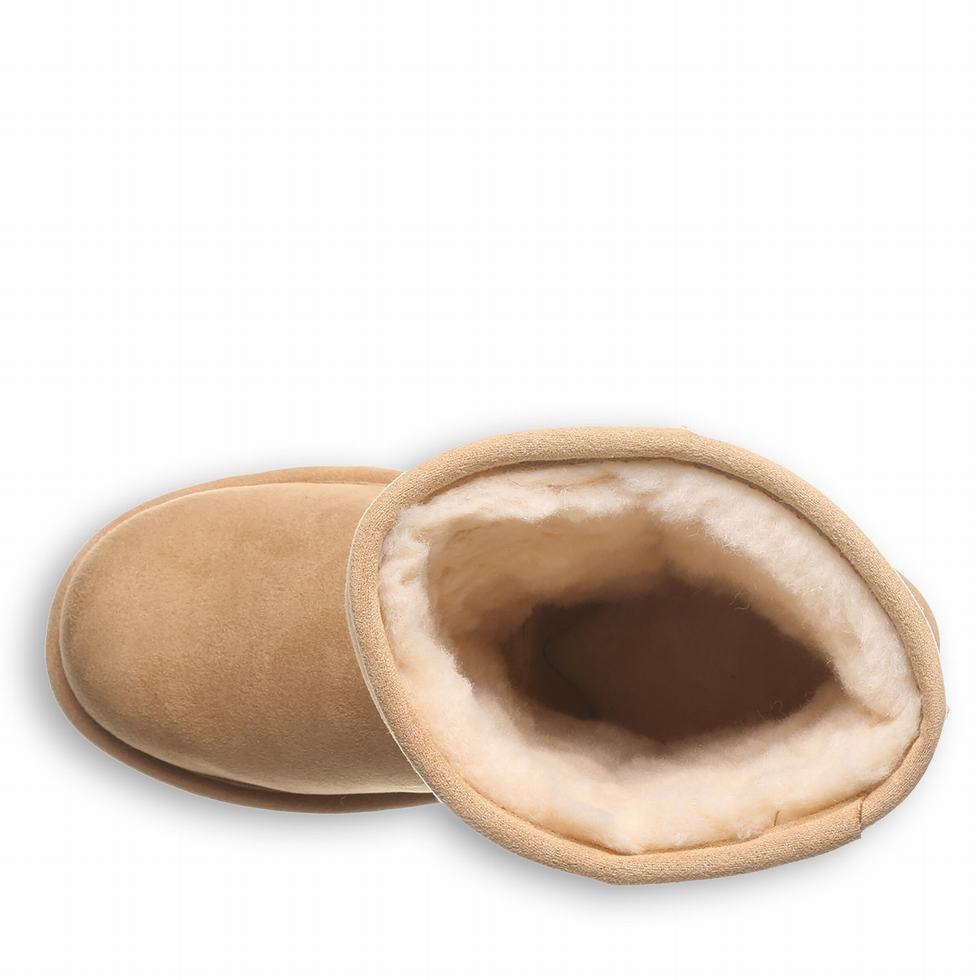 Bearpaw Elle Short Vegan Donna Stivali Marroni | AGO671WQ