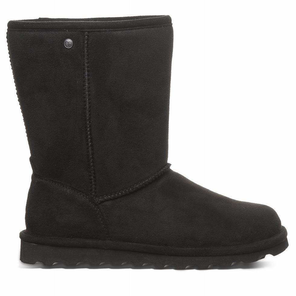 Bearpaw Elle Short Vegan Donna Stivali Nere | BVA3792FM