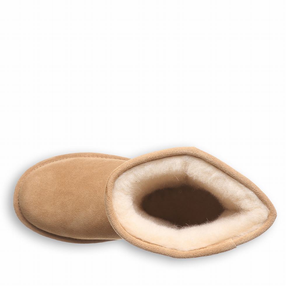 Bearpaw Elle Short Wide Donna Stivali Marroni | GLK4650YP