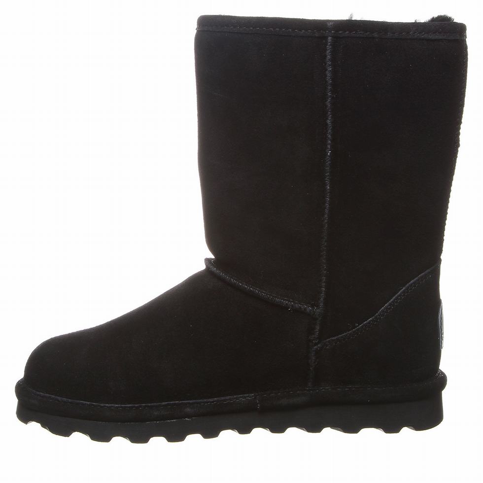 Bearpaw Elle Short Wide Donna Stivali Nere | UEW7750EF