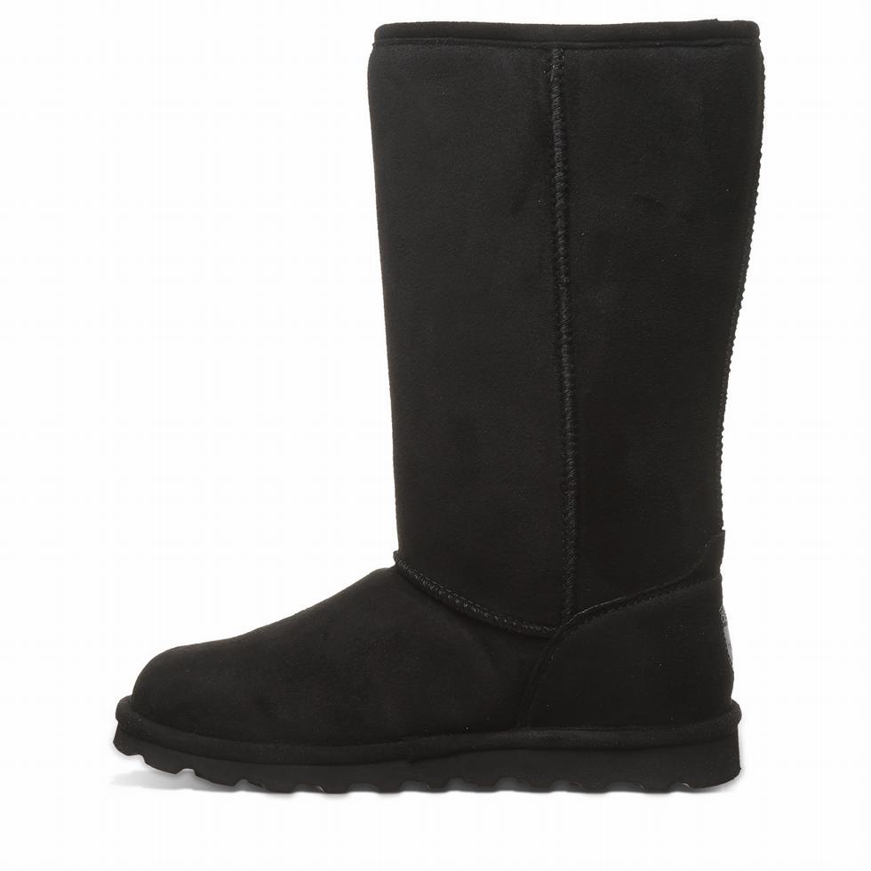 Bearpaw Elle Tall Vegan Donna Stivali Nere | TOO893CZ