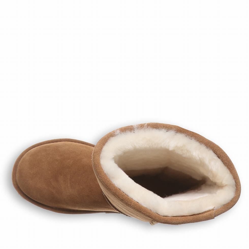 Bearpaw Elle Tall Wide Donna Stivali Marroni | ILC10042HL