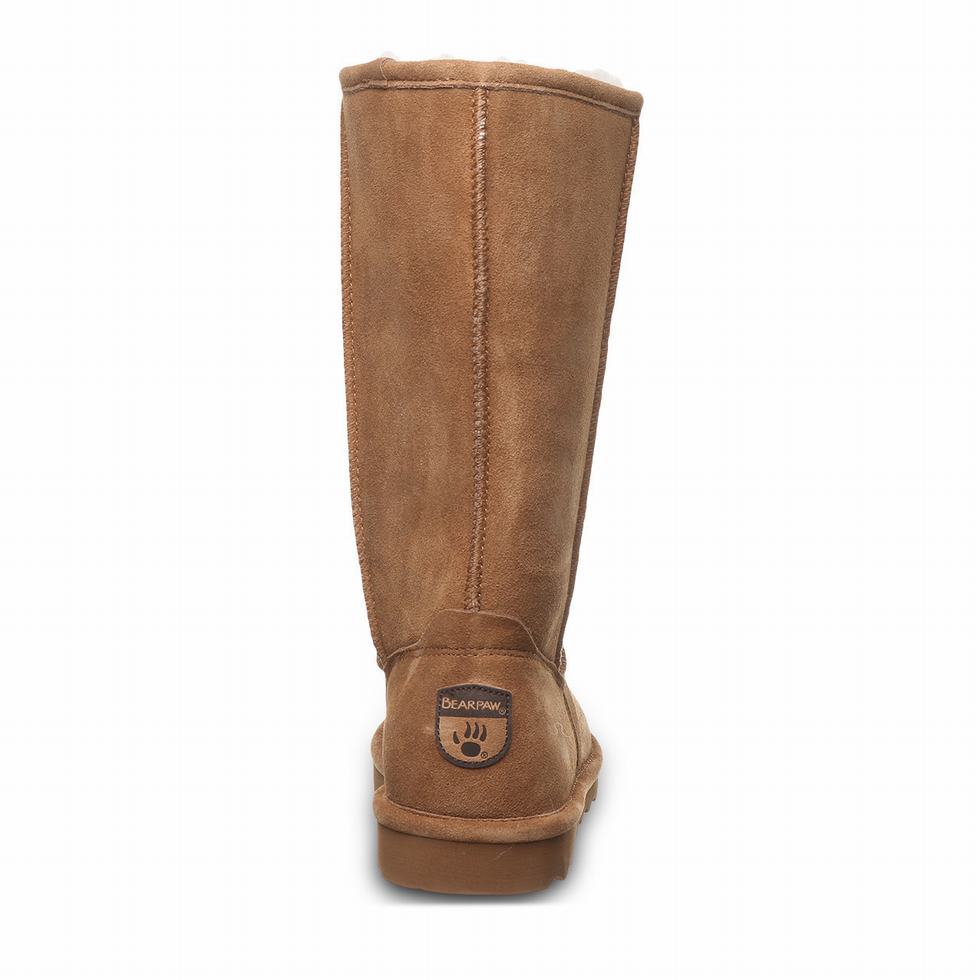 Bearpaw Elle Tall Wide Donna Stivali Marroni | ILC10042HL