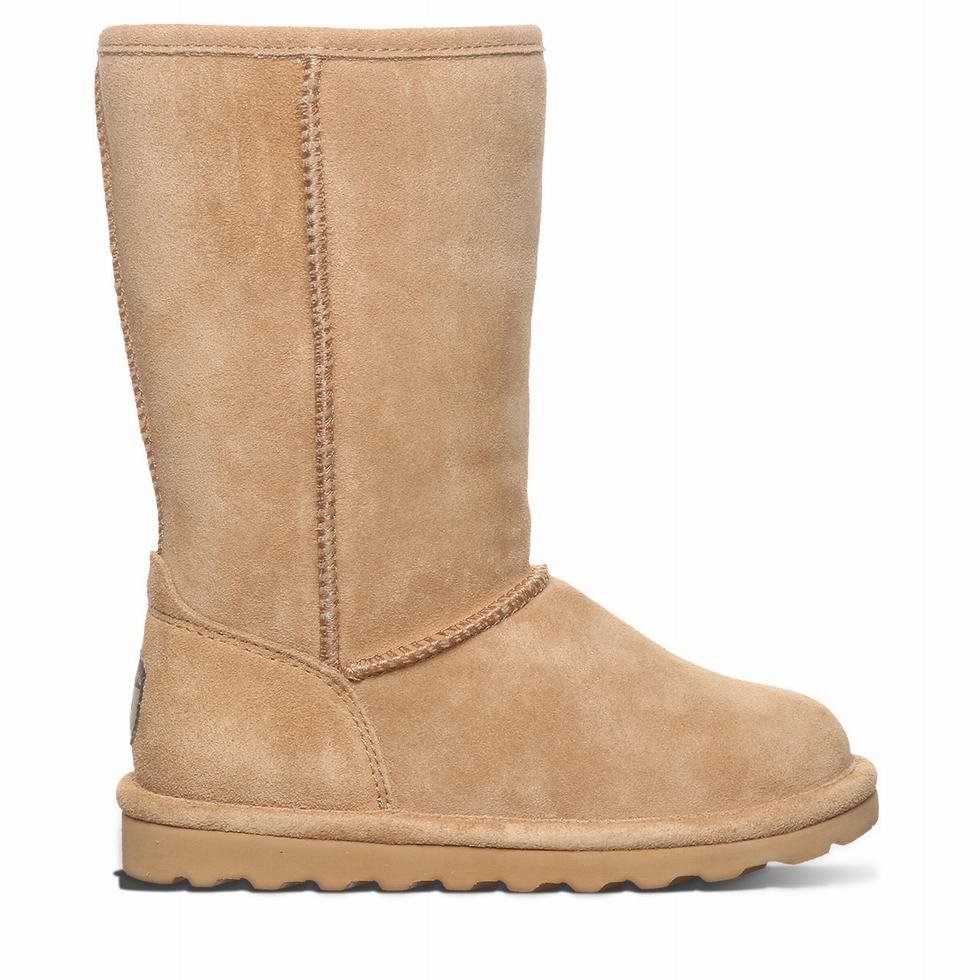 Bearpaw Elle Tall Youth Bambino Stivali Marroni | OFZ7450ZK