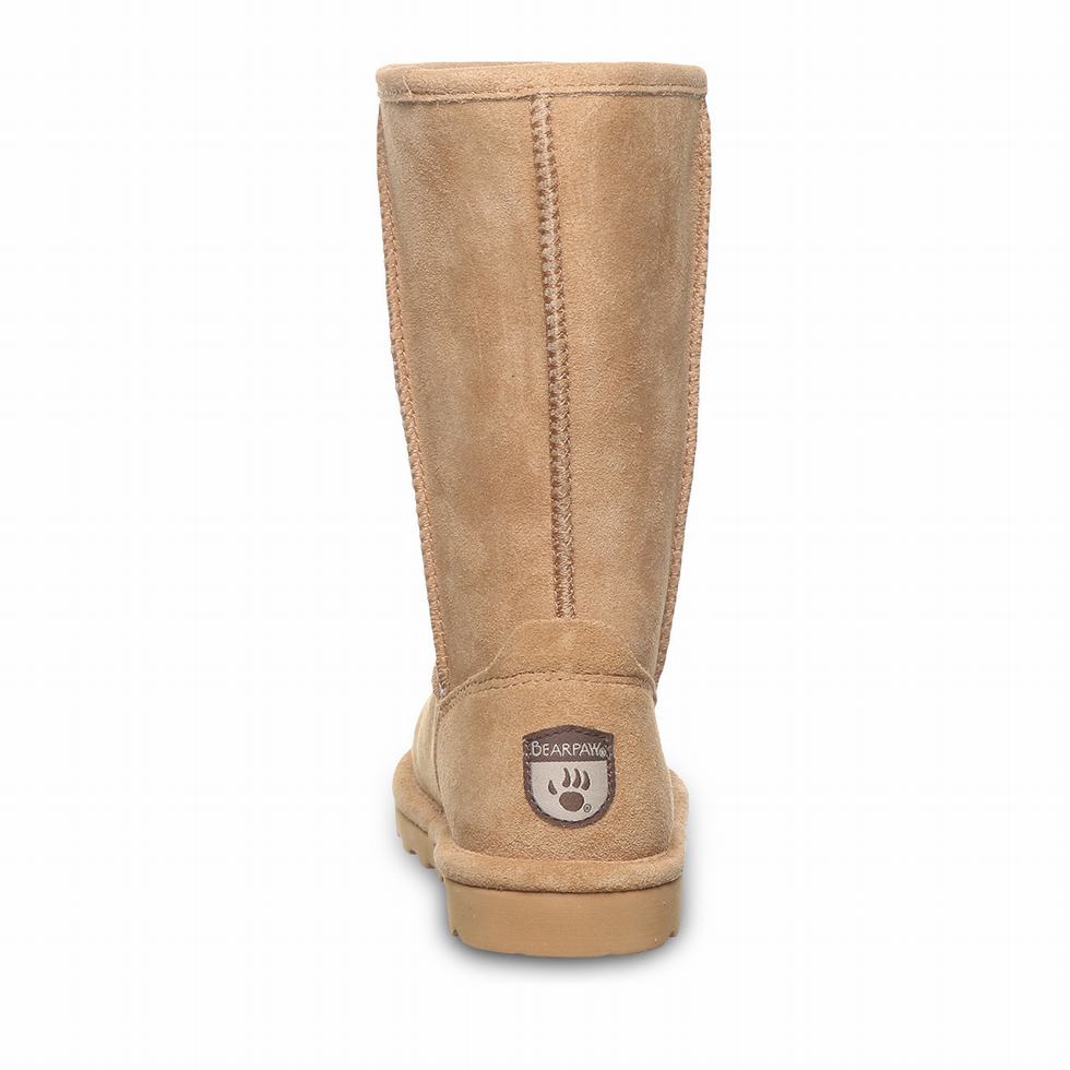 Bearpaw Elle Tall Youth Bambino Stivali Marroni | OFZ7450ZK