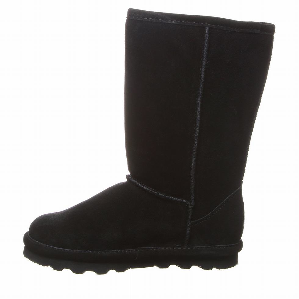 Bearpaw Elle Tall Youth Bambino Stivali Nere | RYM718OS