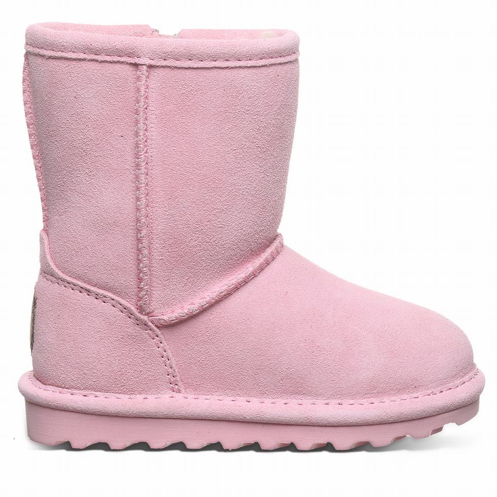 Bearpaw Elle Toddler Zipper Bambino Stivali Rosa | CJM3549DD