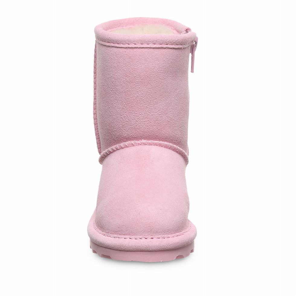 Bearpaw Elle Toddler Zipper Bambino Stivali Rosa | CJM3549DD