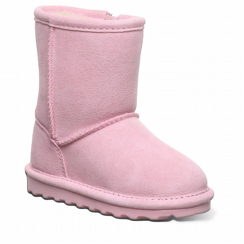 Bearpaw Elle Toddler Zipper Bambino Stivali Rosa | CJM3549DD