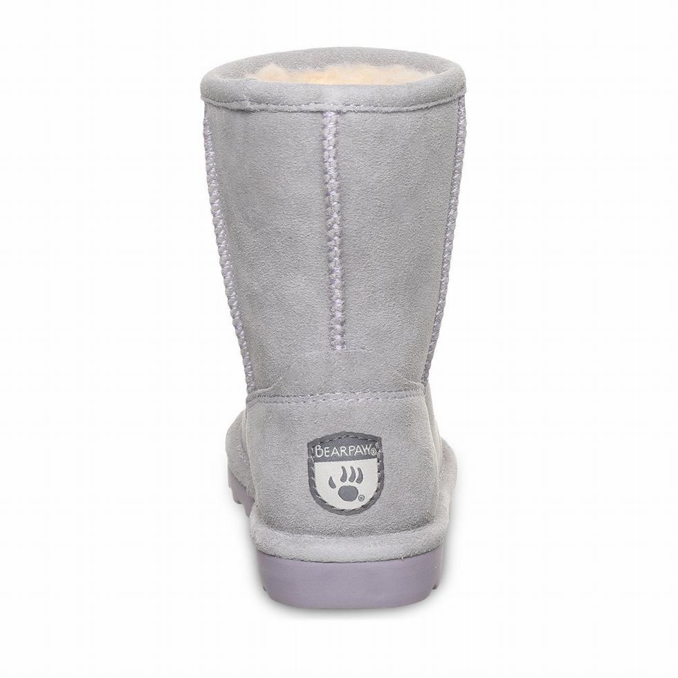 Bearpaw Elle Youth Bambino Stivali Grigie | AOK5782FE