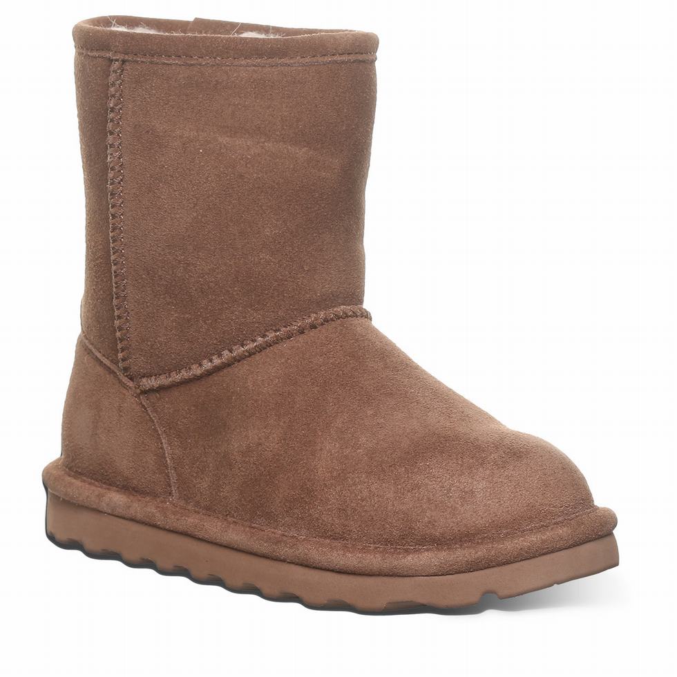 Bearpaw Elle Youth Bambino Stivali Marroni | ACE9460OR